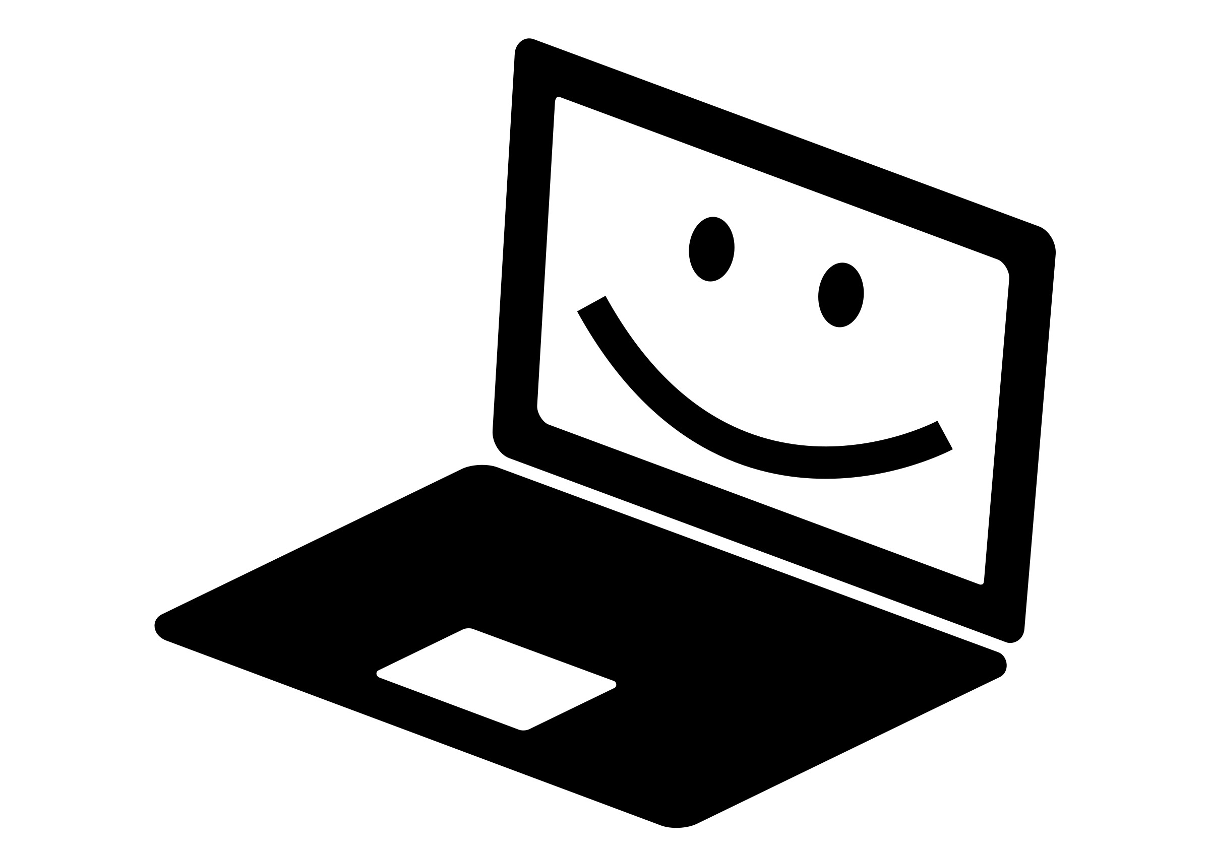 computers clipart happy