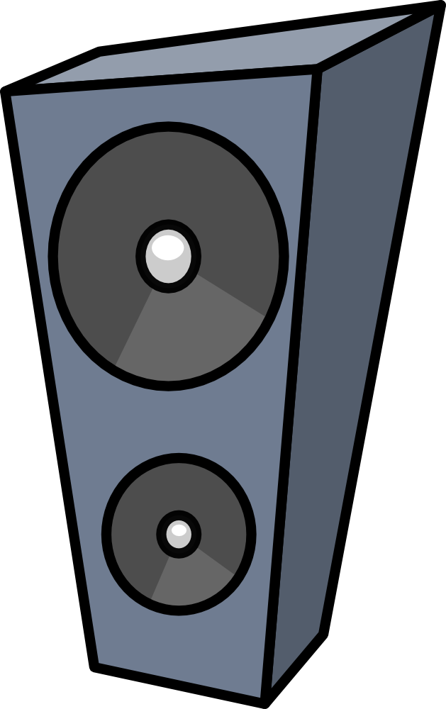 Onlinelabels clip art cartoon. Speakers clipart speaker system