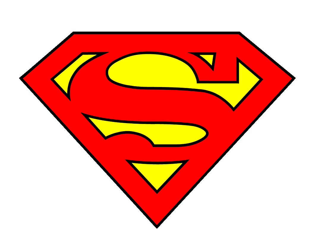logo clipart superman