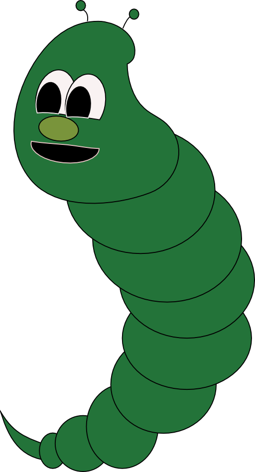 I royalty free public. Green clipart worm