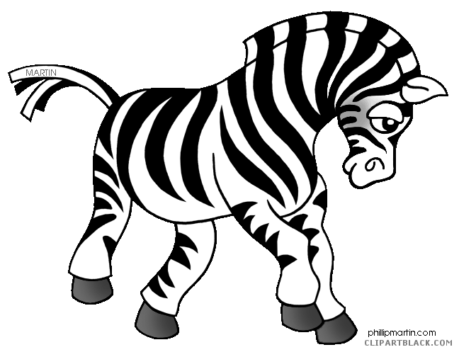 Clipart zebra drawn. Page of clipartblack com