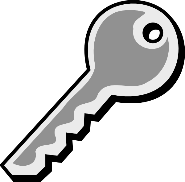 keys clipart small key
