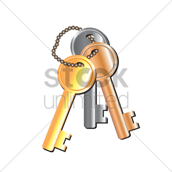 keys clipart metal key