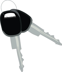 clipart key car key