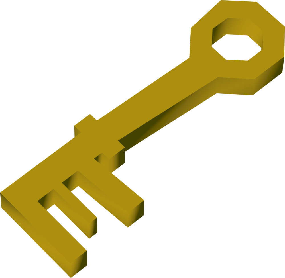clipart key crossed key