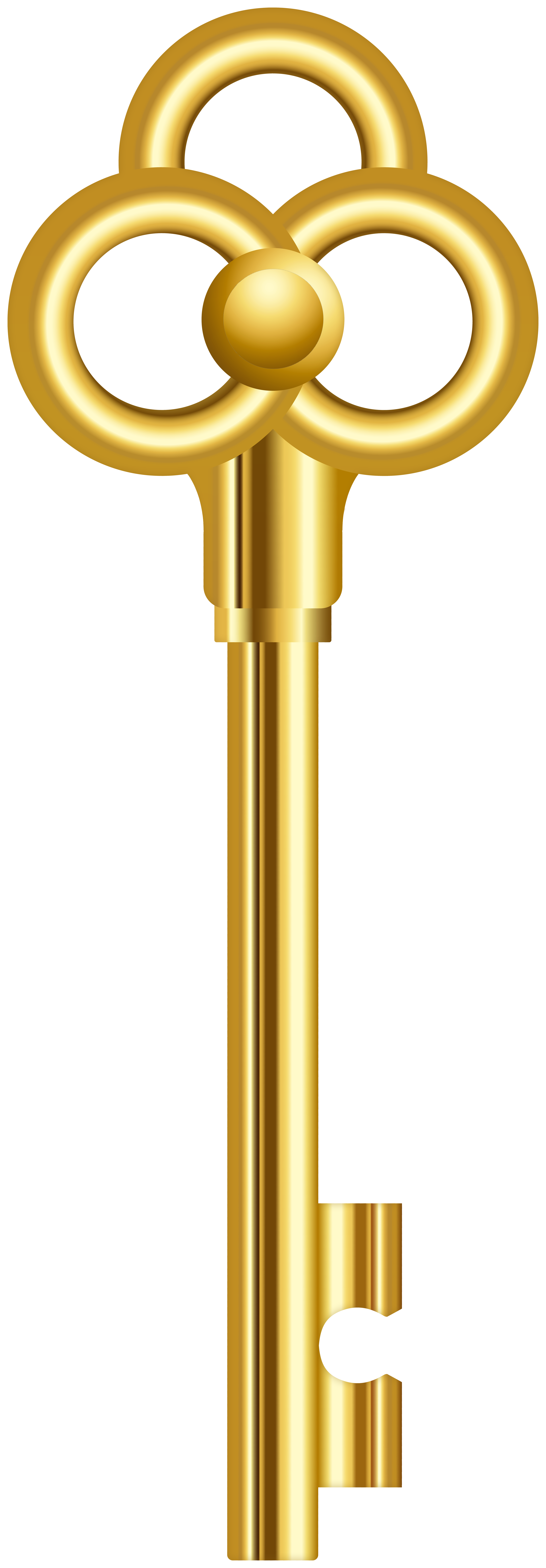 key clipart gold key