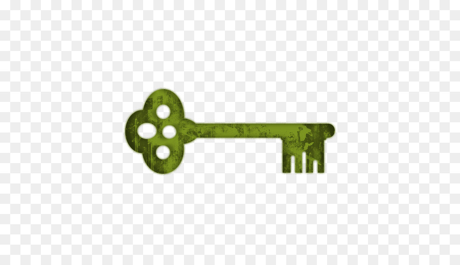 key clipart green