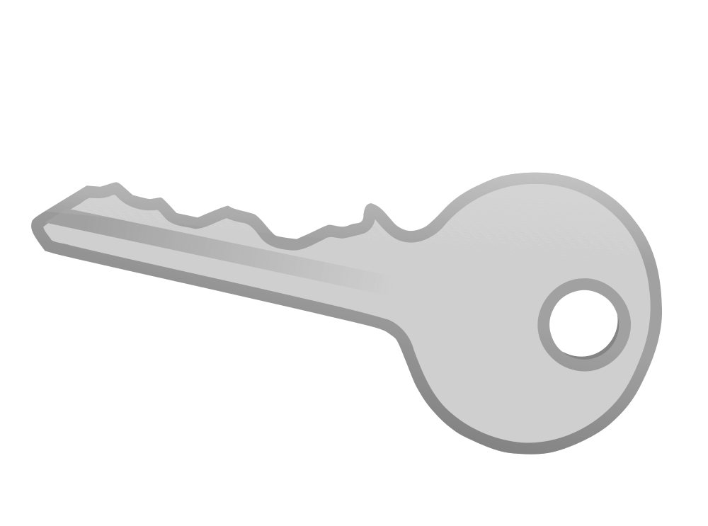 Keys grey key