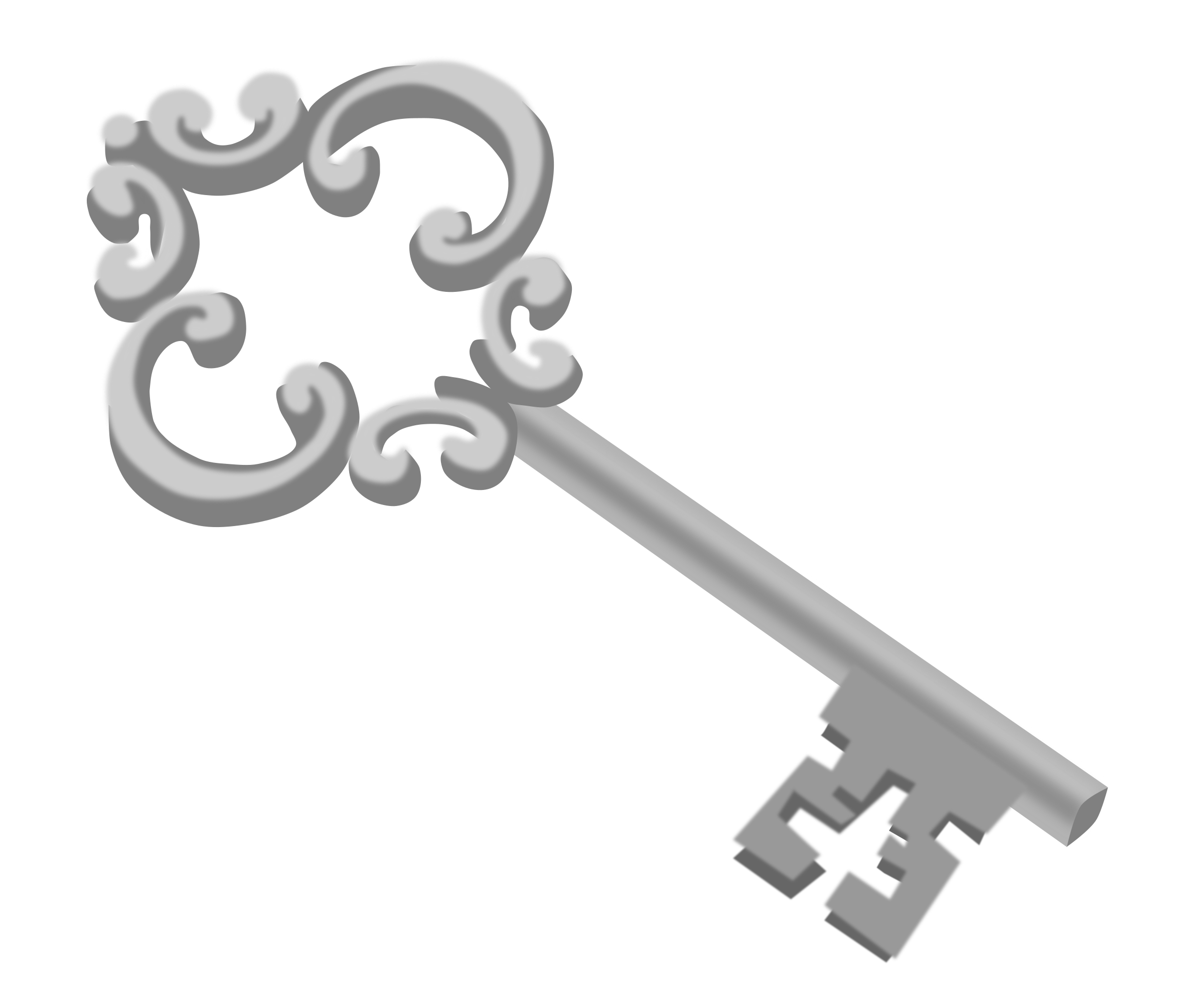 clipart key iron