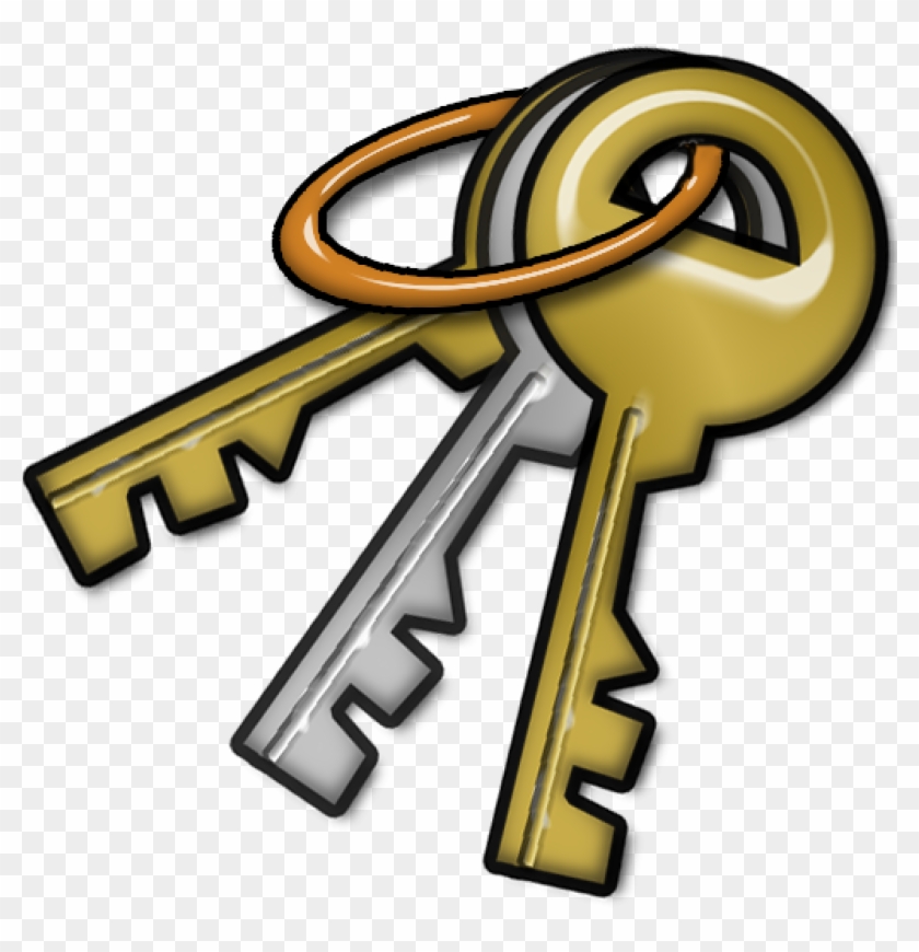 clipart key key ring
