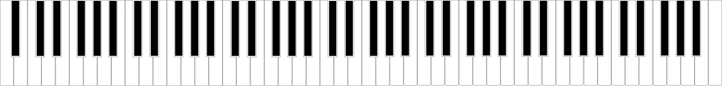 keys clipart piano