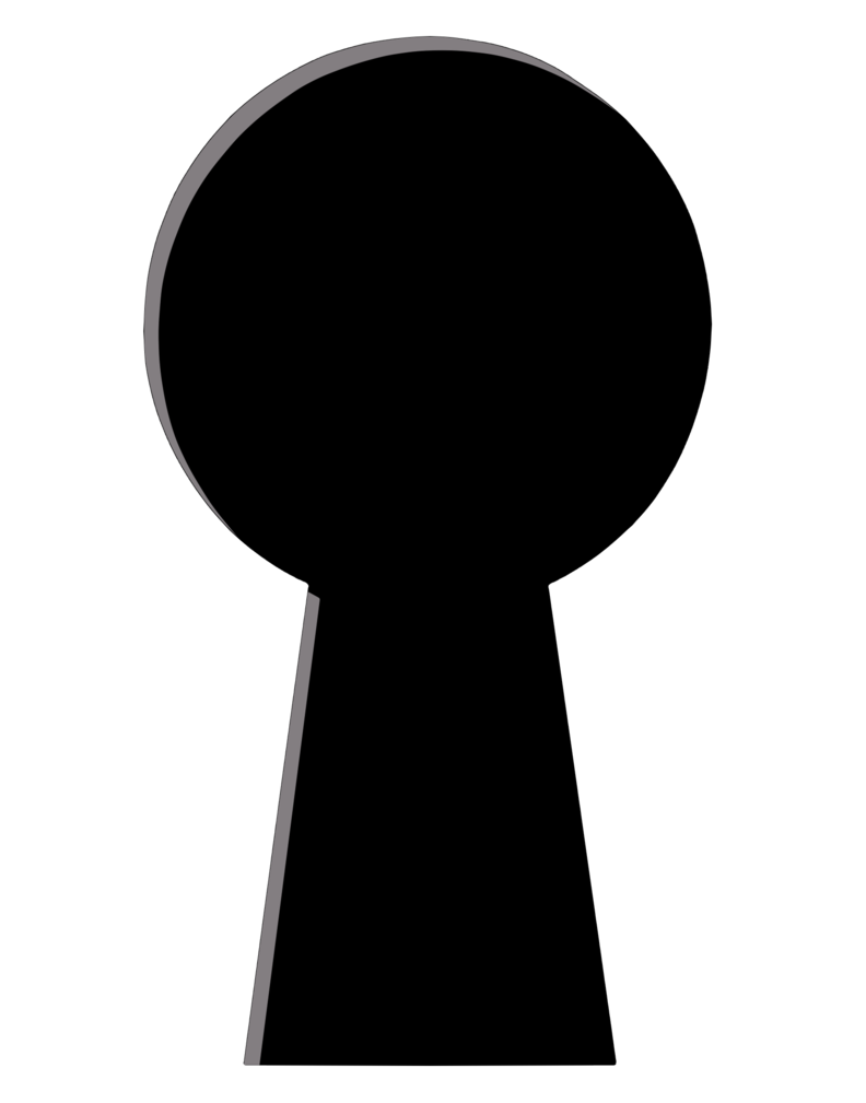 clipart key keyhole