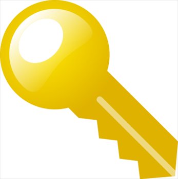 clipart key large