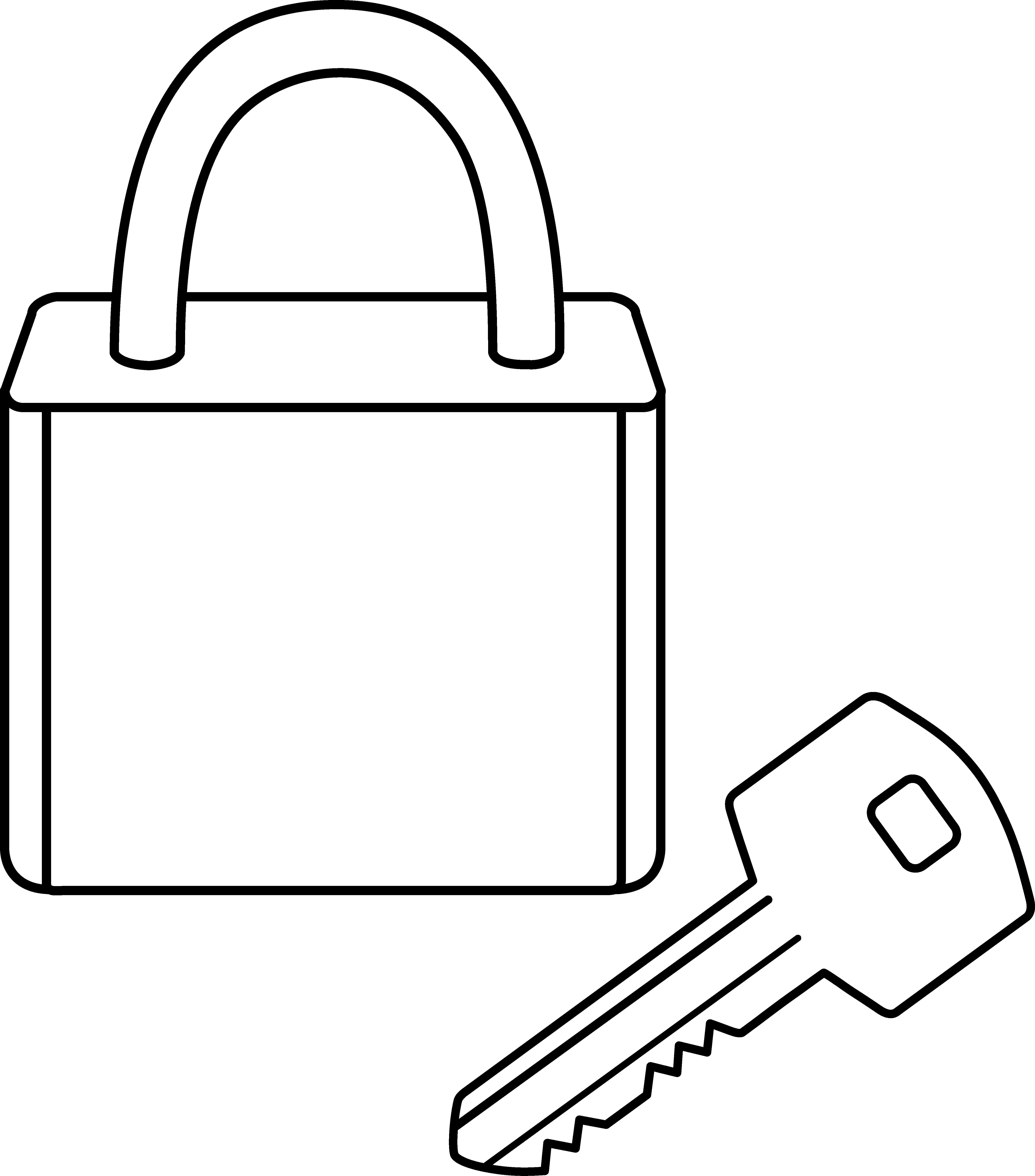 lock clipart keyhole