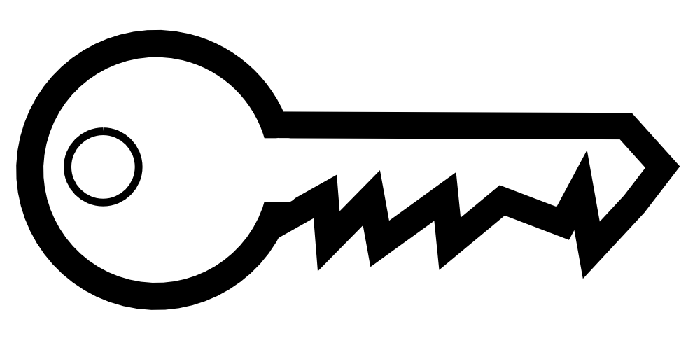 clipart key logo