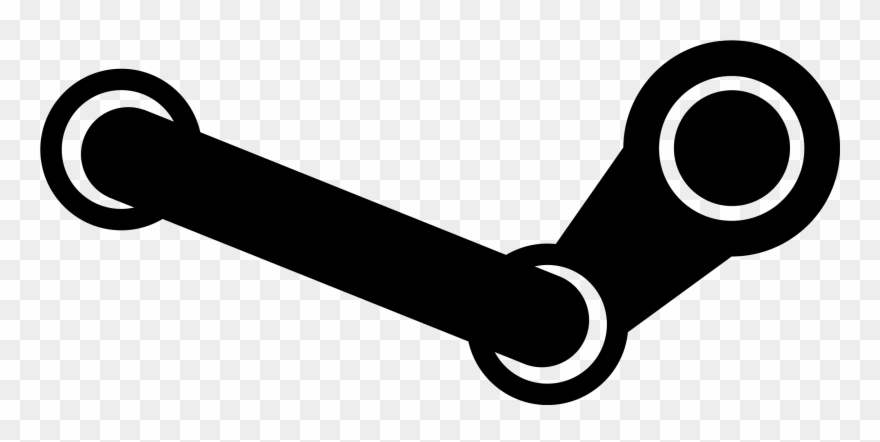 Steam black png pinclipart. Clipart key logo