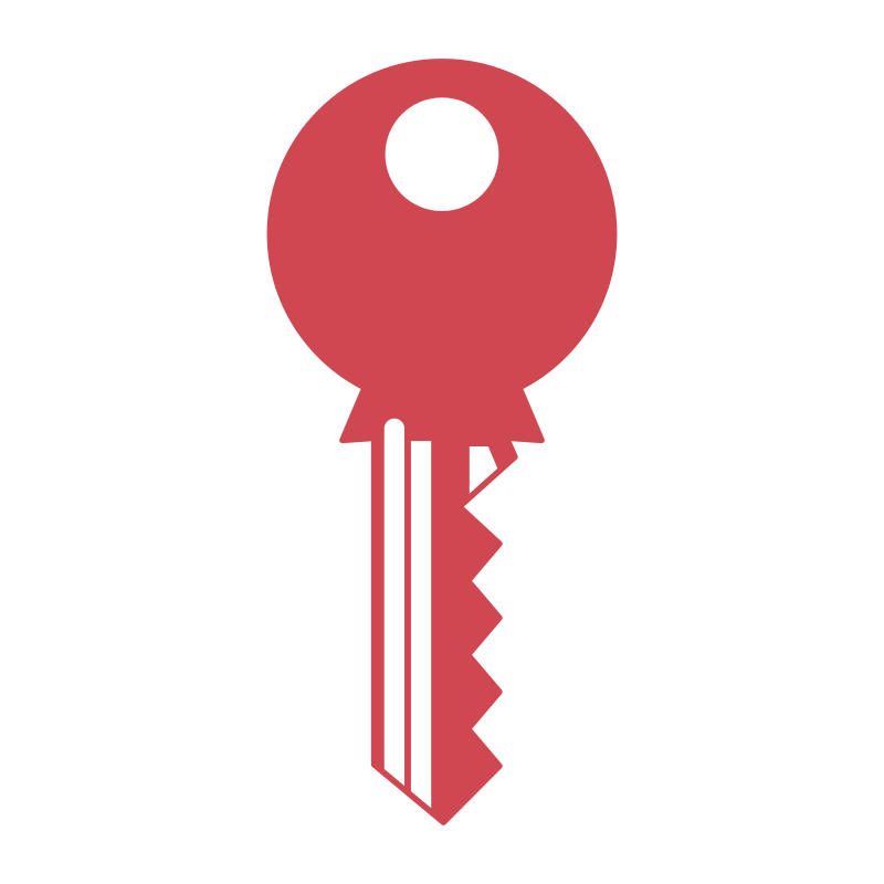 red clipart keys
