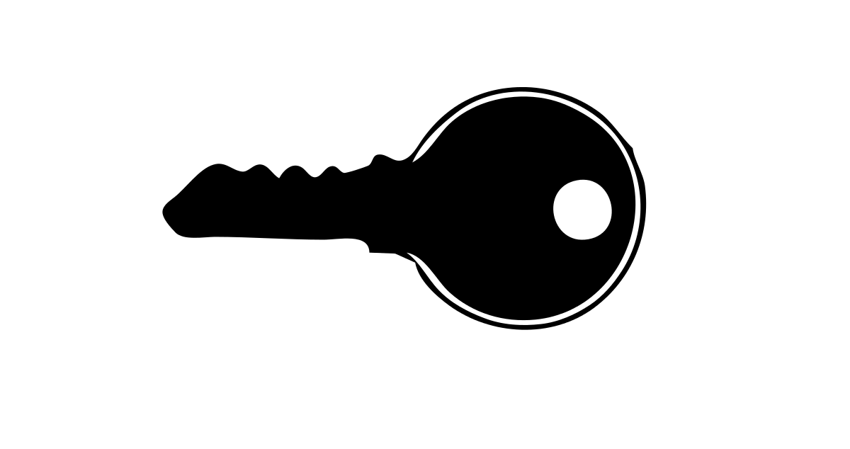 clipart key small key