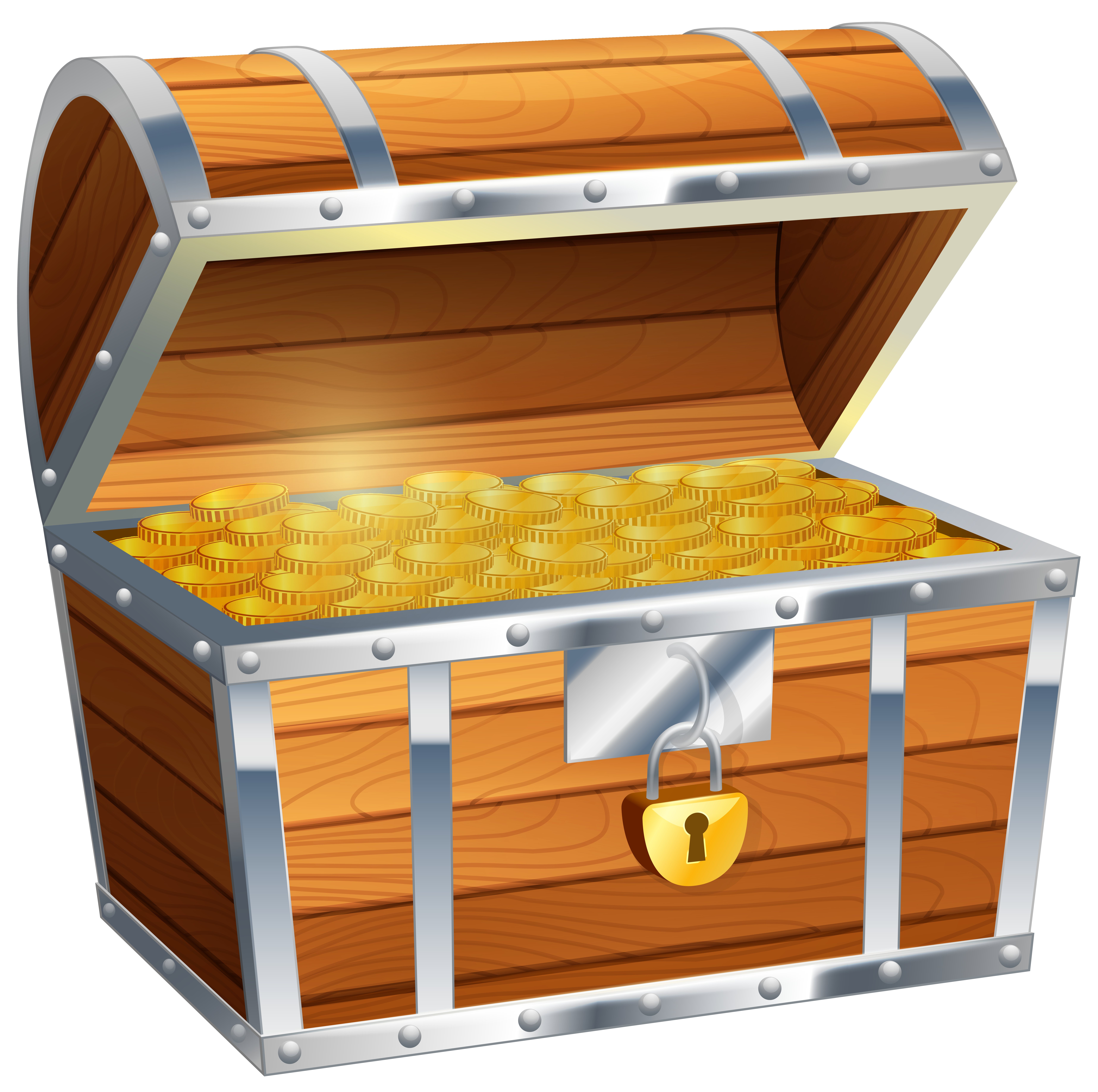key clipart treasure chest