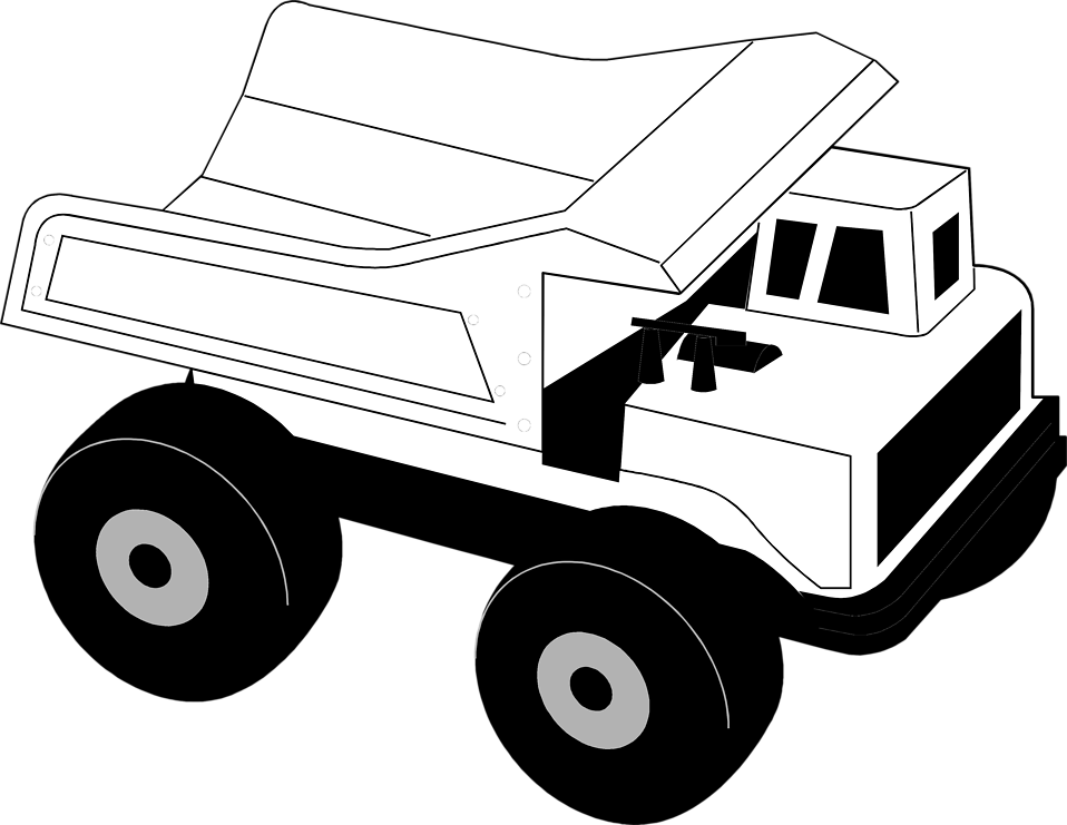 construction clipart dumptruck