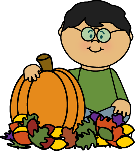 fall clipart child