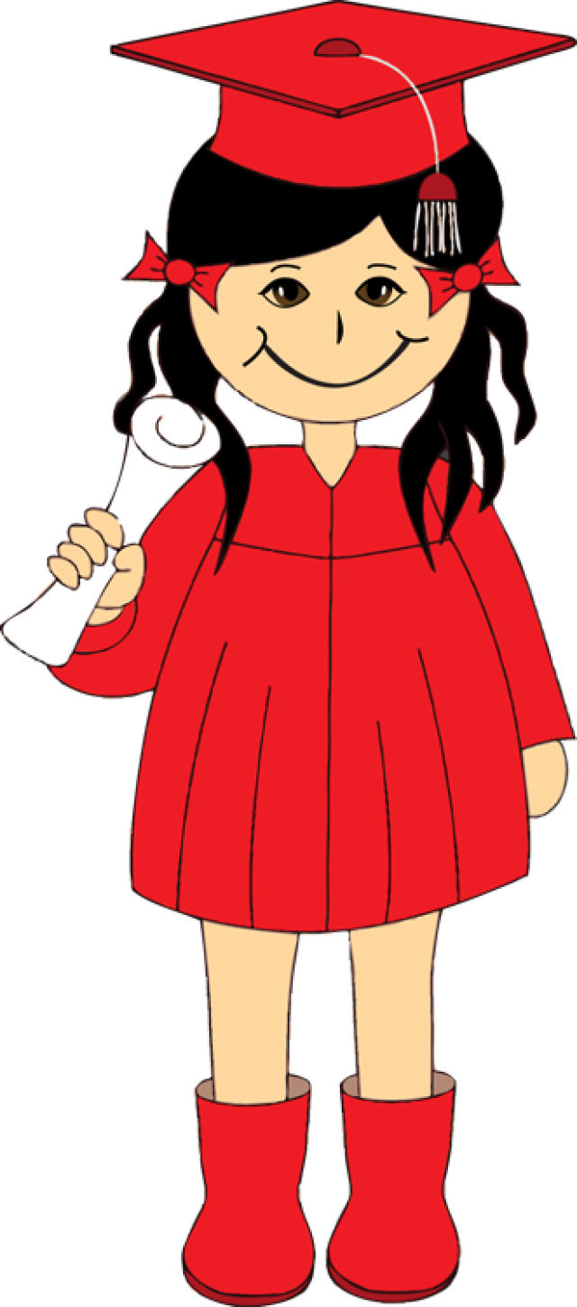 Girls clipart graduation. Get creative with this