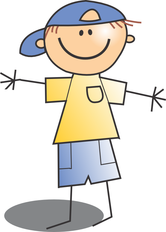 clipart kid diving
