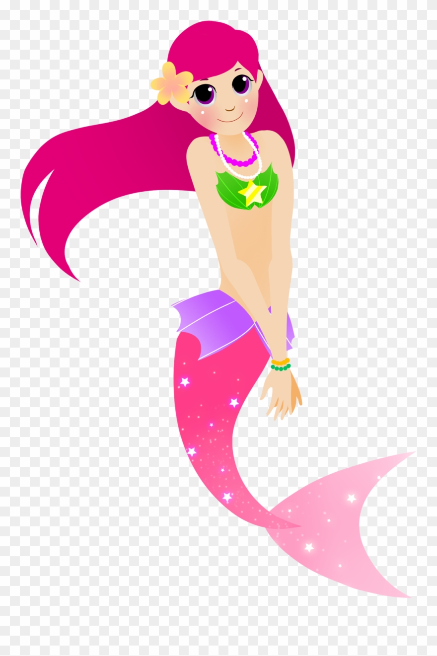 mermaid clipart kid