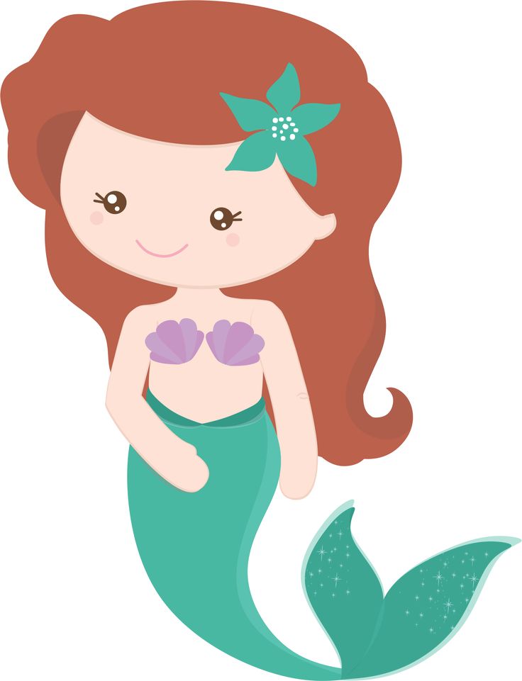 mermaid clipart simple