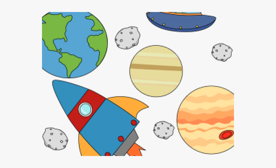 Planets png cute outerspace. Jupiter clipart kid