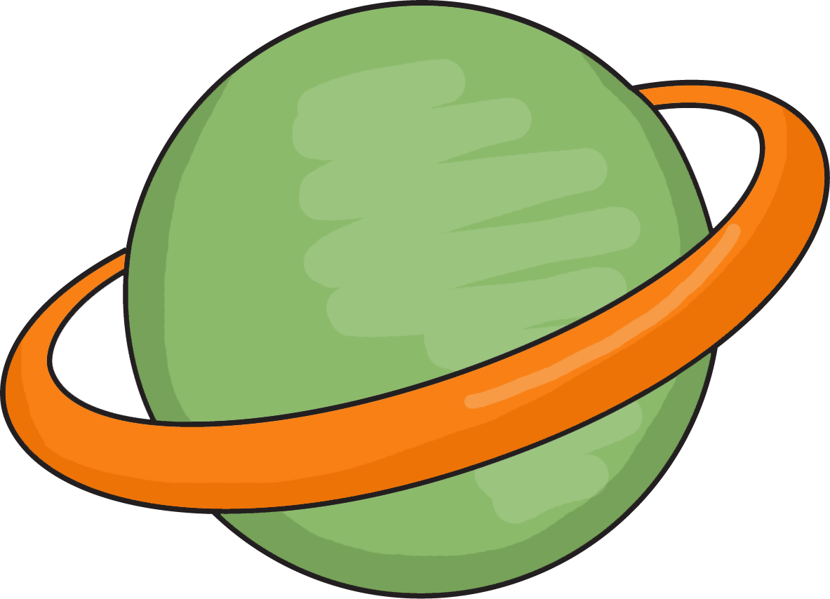 kid clipart planet