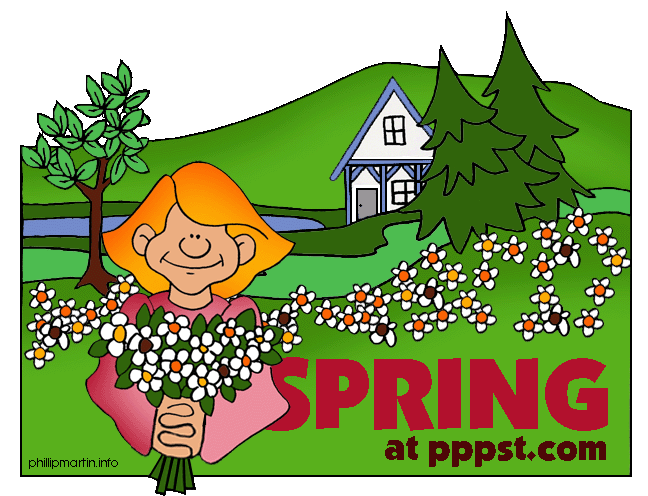 Clipart kids seasons.  collection of spring