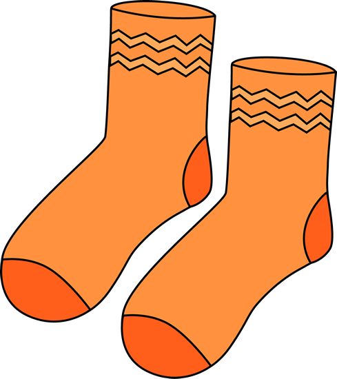 clipart socks childrens clothes