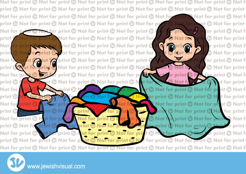 Laundry clipart laundry folded. Kids folding jvisual kidsfoldinglaundry