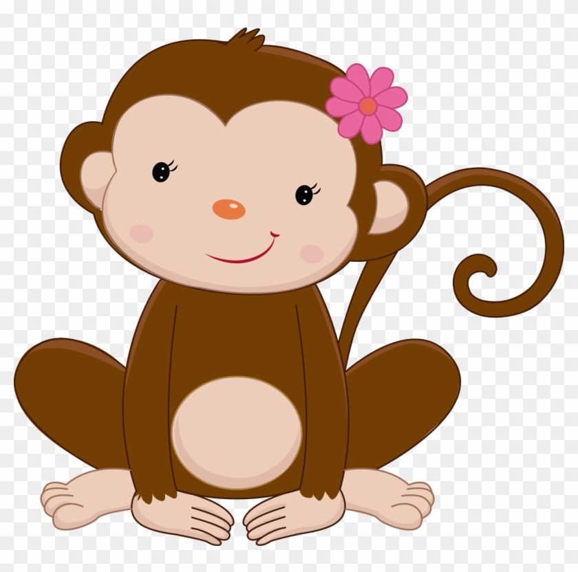 clipart monkey baby shower