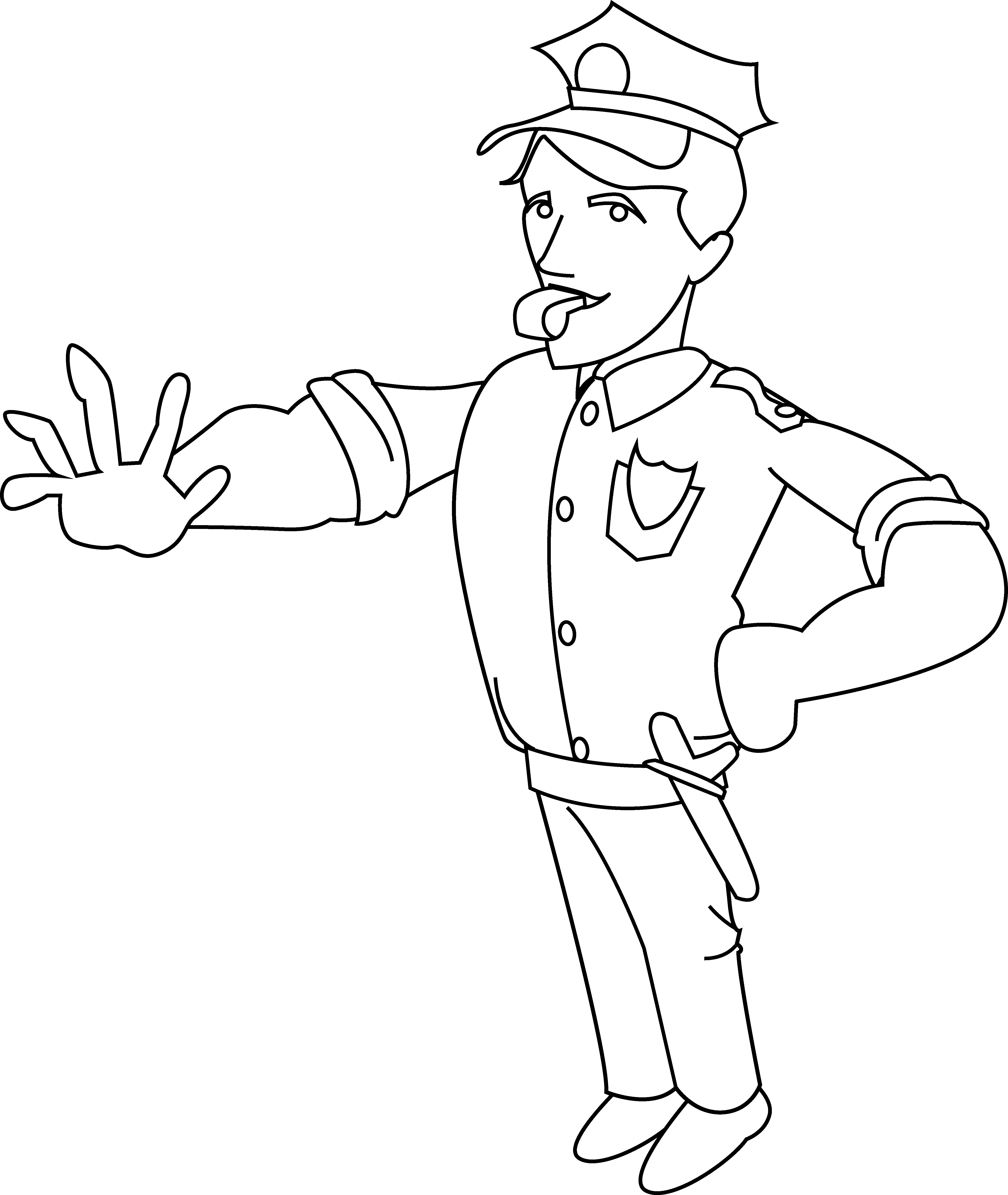 group clipart police officer