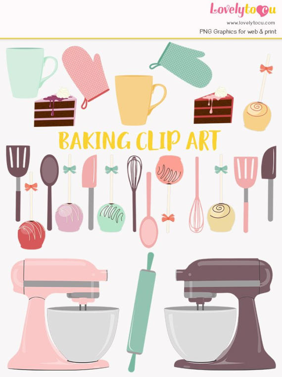 clipart kitchen baking