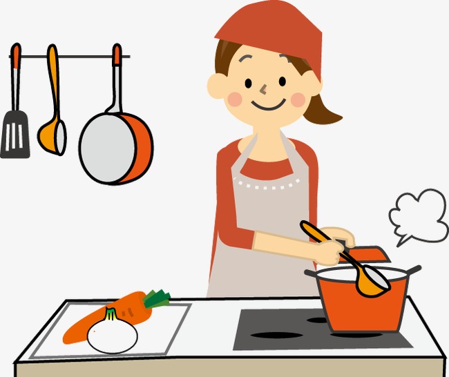 clipart kitchen cooking