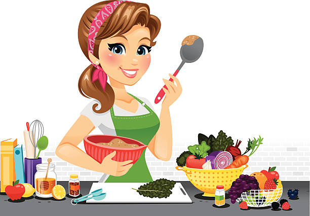 clipart kitchen cooking