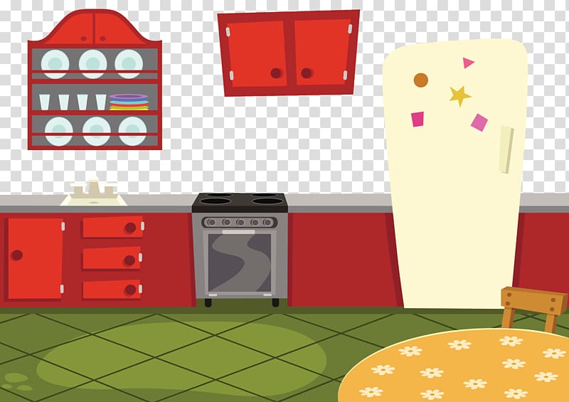kitchen clipart illustration