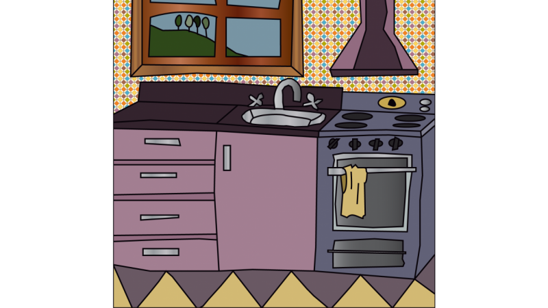 Clipart kitchen kitchen drawer. Sookie s kozy skillshare