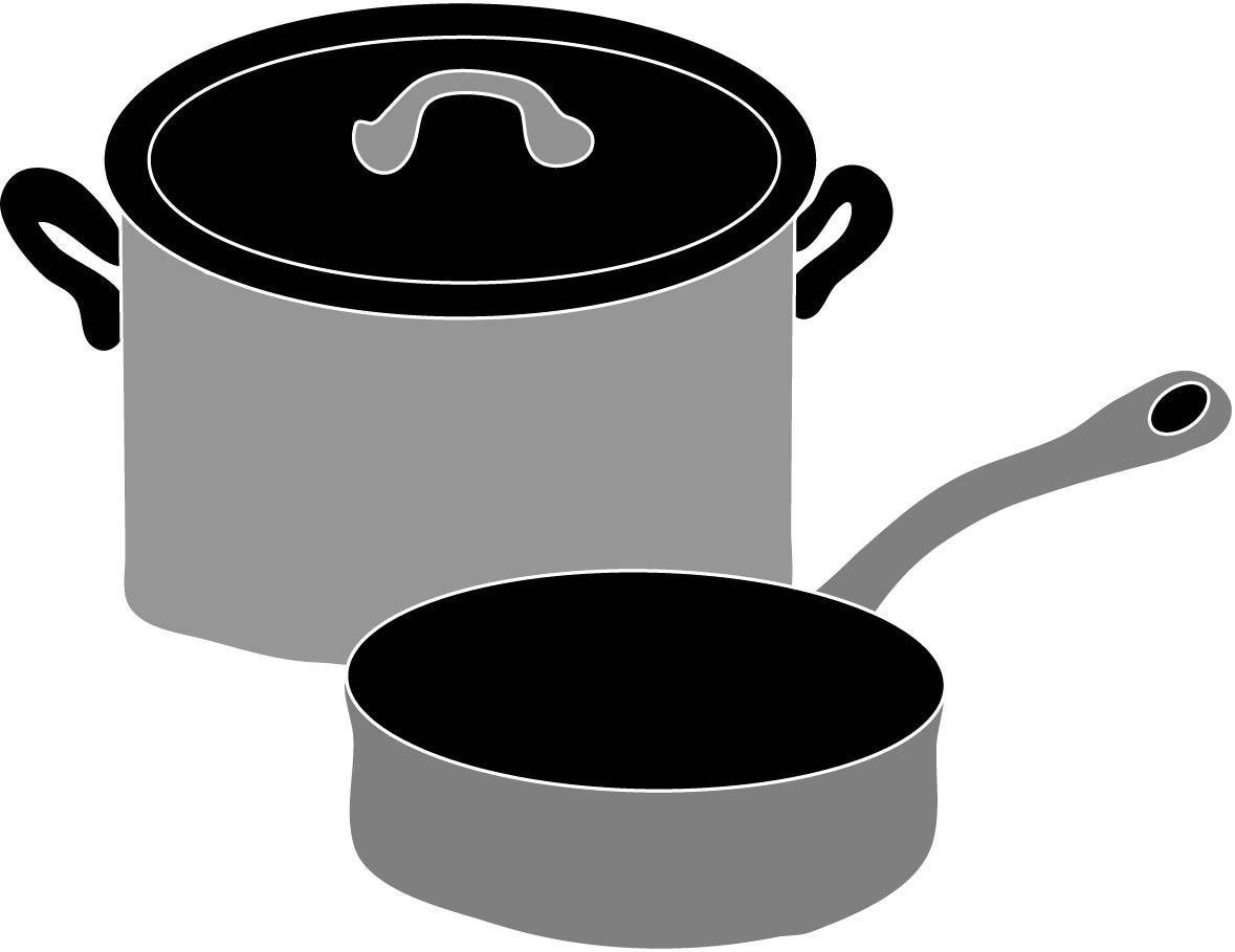 dishes clipart roasting pan