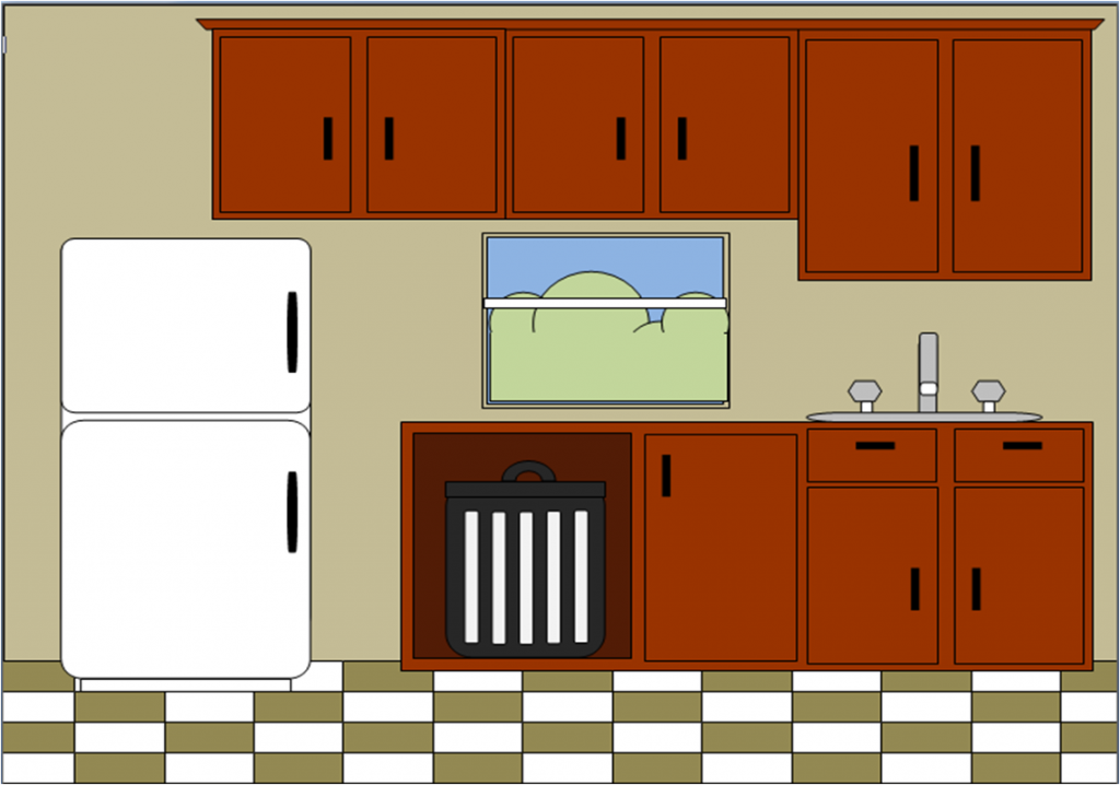 clipart kitchen small kitchen