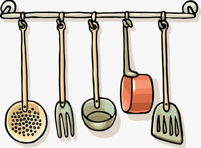 Kitchen clipart utensils Kitchen utensils Transparent 