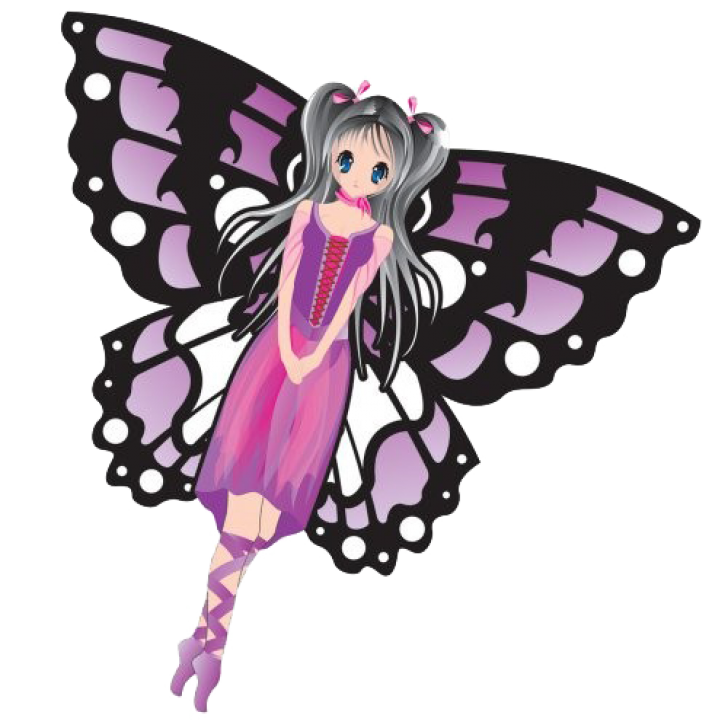 clipart kite butterfly