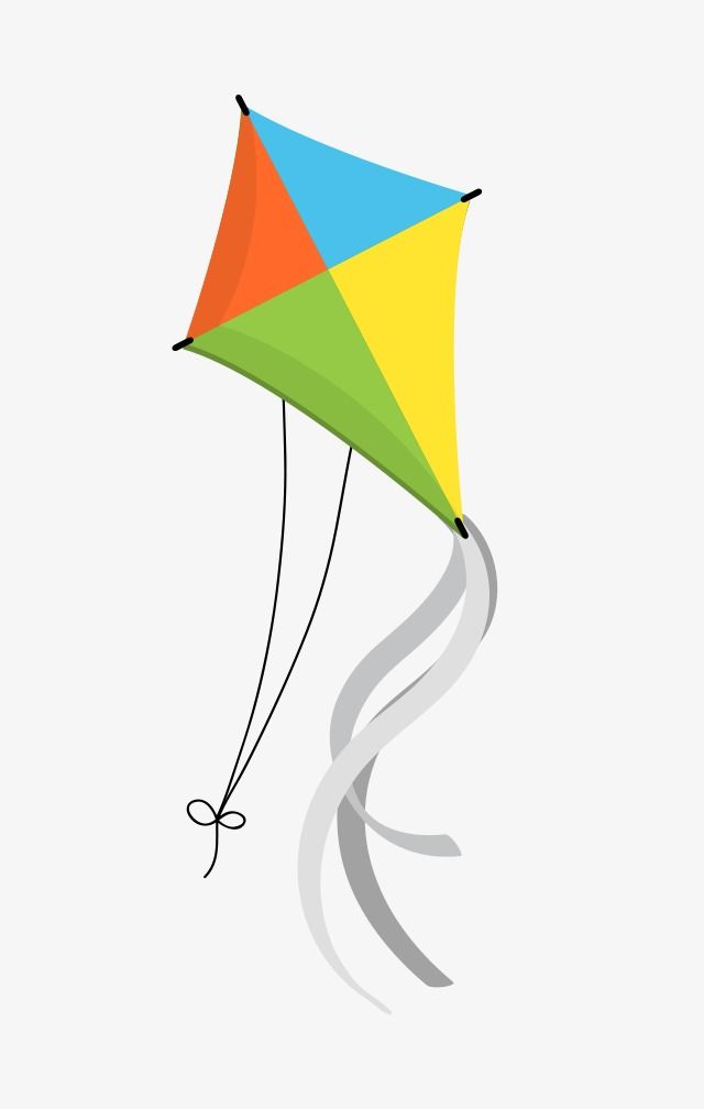 clipart kite cartoon
