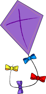 clipart kite childrens toy