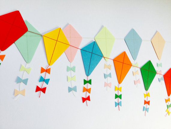 clipart kite decorative