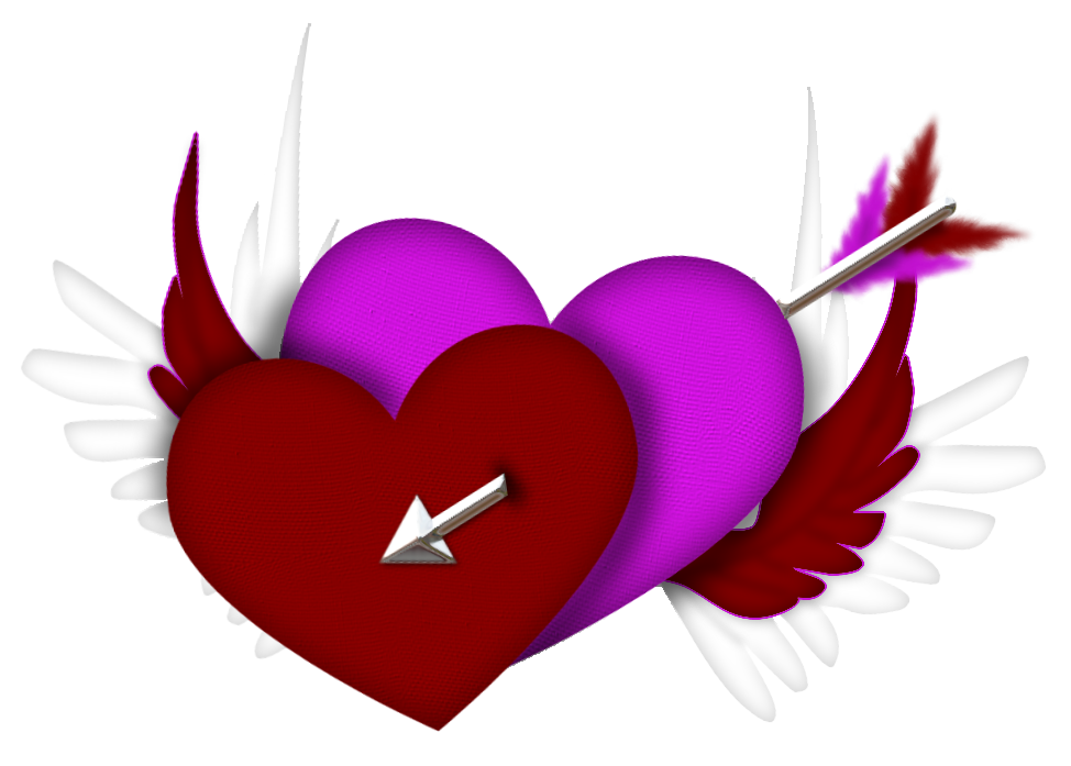 kite clipart heart