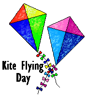 clipart kite kite day